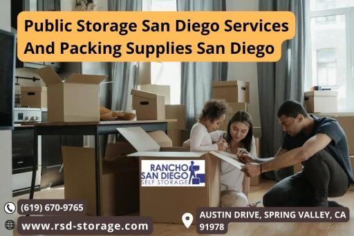 We have a team of professional employees who give excellent self storage San Diego service at a low cost. All storage units have superior security features such as surveillance cameras, fire sprinkler protection, clean, simple access, electronic security gates, and on-site storage managers. These features aid in the secure storage of your personal or commercial goods. For more information visit our website https://rsd-storage.com/ and call us.