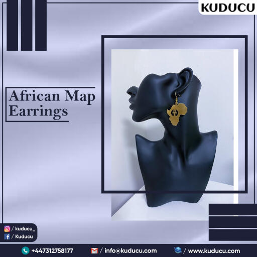 African Map Earrings with African prints are available at Kuducu.com at best prices. Earrings are a must-have for any woman's jewellery collection. We've got the best range of African map earrings! Shop online now!

https://www.kuducu.com/products/african-map-earrings