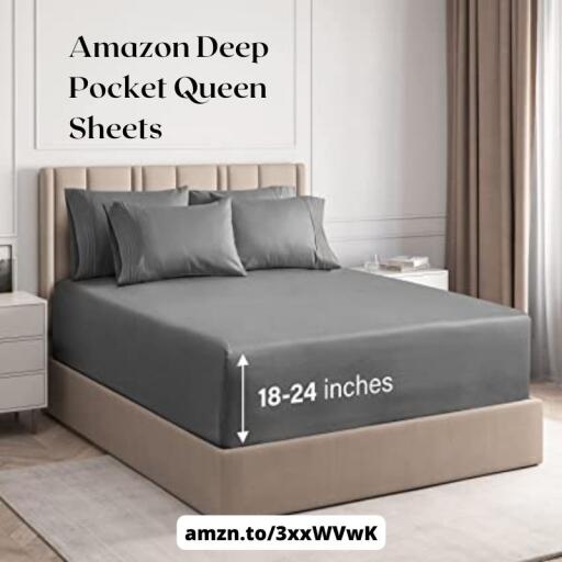 Comforter sheets are available in king and queen sizes. They include 4 pillowcases, fitted sheet and a flat sheet. These extra deep pocket sheets amazon are made of microfiber material that is soft on the skin and breathable. All our amazon deep pocket queen sheets have deep pockets for reliable fit of your comforter or bedding ensemble.

Visit https://amzn.to/3xxWVwK

#AmazonQueenSheetsDeepPocket #QueenSizeSheetSet #QueenSheetsDeepPocket #DeepPocketQueenSheets #QueenSheetsOnSale #ExtraDeepPocketQueenSheets #DeepPocketQueenSheetsAmazon #ExtraDeepPocketSheetsAmazon