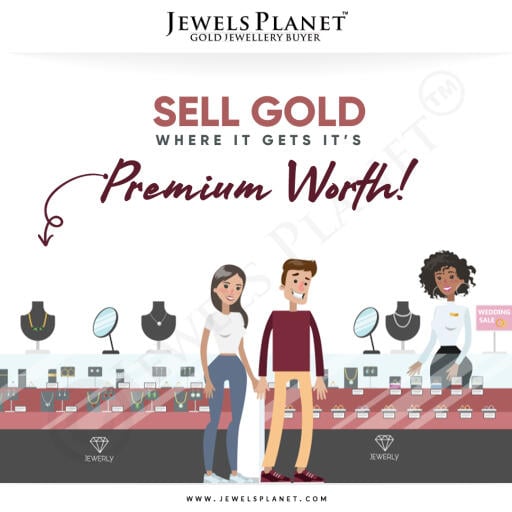 Gold symbolizes pride, royalty, & heritage. Jewels Planet symbolizes purity, reliability, & honesty. Visit us for the most transparent gold-selling deal. Visit: https://jewelsplanet.com/
