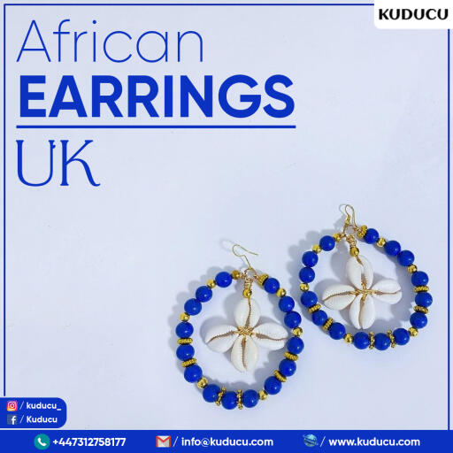 Are you looking to buy African earrings in the UK? We offer gorgeous handcrafted African earrings with elegant design, which can be used to match your outfit. Shop Now!

https://www.kuducu.com/collections/jewellrey