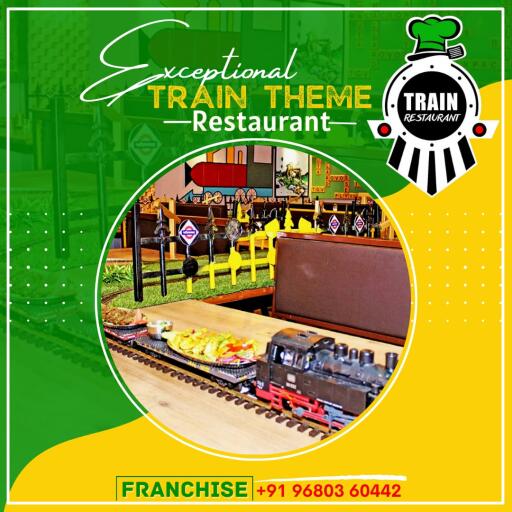 Grab this exclusive opportunity and be a part of India's fastest growing train theme restaurant in your city. We are here to help you to start and set up your train restaurant in your city successfully. For more details contact us at +91-9680360442 for the franchise and visit here - https://www.trainrestaurant.co.in/franchise/