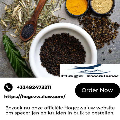 Bezoek nu onze officiële Hogezwaluw website om specerijen en kruiden in bulk te bestellen- https://hogezwaluw.com/