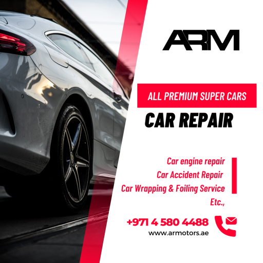 Looking for Luxury car repair & service center for keeping your car running reliably and even extending its life, contact ARMotors. Our professionals are always availing there to look out for potential issues, and to undertake any repairs to make your car safe. You can call at +971 4 580 4488 or visit www.armotors.ae for further details.