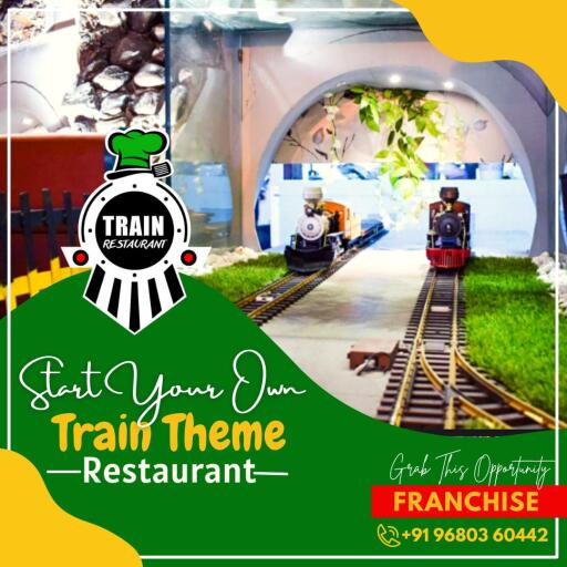 Grab this train restaurant franchise opportunity and start your own train theme restaurant in your city. For more details contact us at +91-9680360442 for the franchise and visit here - https://www.trainrestaurant.co.in/