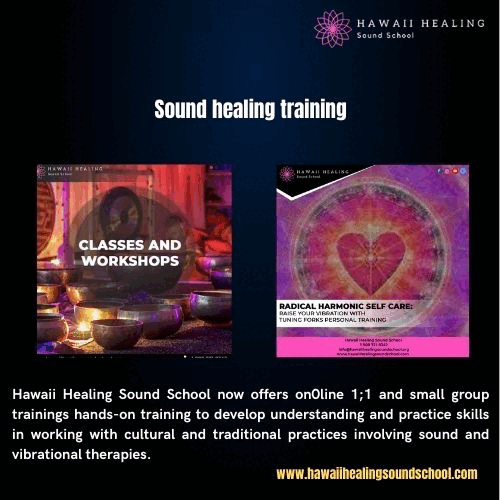 Pursue extensive sound healing training under the supervision of world-class sound therapists, teachers, practitioners, and sound healing therapists in Hawaii Healing Sound School. For more details, visit: https://www.hawaiihealingsoundschool.com/