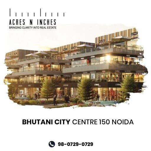 Bhutani City Center 150 Noida is one of the best commercial projects being marketed by Acres N Inches. The project is the future of retail and lifestyle entertainment. It is a well-planned commercial project which offers retail shops, food courts, restaurants, and more. If you want to invest in this project, please visit our website. 
https://www.acresninches.com/