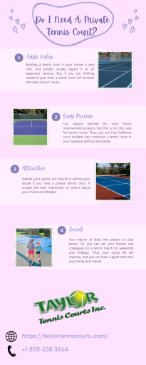 Premiere game/sport court builder in Southern California. Tennis courts, basketball courts, pickleball courts and more. We also repair and resurface courts.Explore our website now! https://taylortenniscourts.com