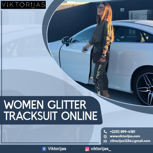 Buy Women Glitter Tracksuit Online at reasonable prices from viktorijas.com. Check out our latest collection of women glitter tracksuits online and shop with us.

https://www.viktorijas.com/products/glitter-tracksuit