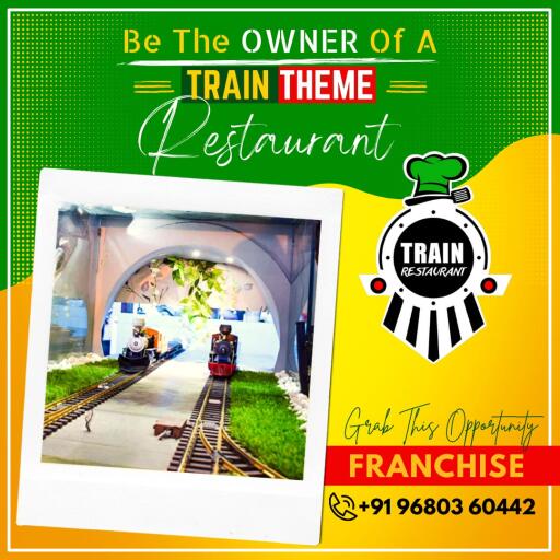 Be the owner of India's fastest-growing train theme restaurant in India where food serves by toy train and visit here - https://www.trainrestaurant.co.in/