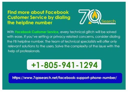 Find more about Facebook Customer Service by dialling the helpline number

With Facebook Customer Service, every technical glitch will be solved with ease. If you’ve setting or privacy-related concerns, consider dialling the FB helpline number. The team of technical specialists will offer only relevant solutions to the users. Solve the complexity of the issue with the help of professionals. https://www.7qasearch.net/facebook-support-phone-number