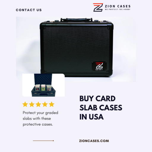 If you want to buy card slab cases in the US, we can help? Our sports card cases are specially designed for PSA BGS SGC HGA GMA and other boards and are tailored to the size of standard board cases. Protect your classified boards from water, dust, and debris. SLAB SAFE - Protect your graded slabs with these protective cases.
For more info visit:- https://zioncases.com/