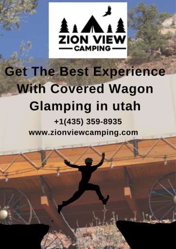 Create the best glamping experience for you, your family, and your loved ones according to your planning. Give them the best experience for their trip and plan something unique with Zion View Camping and get the best experience with covered wagon glamping in Utah. Visit our website to know more.

Explore: https://www.zionviewcamping.com/tents/covered-wagon
