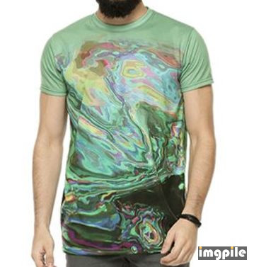 Water Color Printed Green Sublimate Tee, place bulk order or notify via mail from Oasis Sublimation. Check This Out : https://www.oasissublimation.com/manufacturers/water-color-printed-green-sublimate-tee/