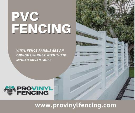 PVC fencing can be used for both interior as well as exterior uses. It can be easily filled over soil. PVC Fencing is not only as stylish and beautiful as wooden fencing, but it is also as tough as fencing derives. PVC is the modern another to timber and metal, without some of the disadvantages. PVC fences provide an answer to your security and privacy concerns. For more details you can feel free to visit our website.
https://provinylfencing.com/vinyl-fence-panels/