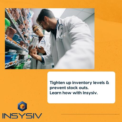 INSYSIV has a medical inventory management system (IMS) platform that enables healthcare providers to track, monitor, and manage their medical equipment and supplies. We save your time by enabling your employees to enter data directly into the system, which streamlines data entry, reduces errors, and reduces the burden of maintaining manual records. Visit our website today.