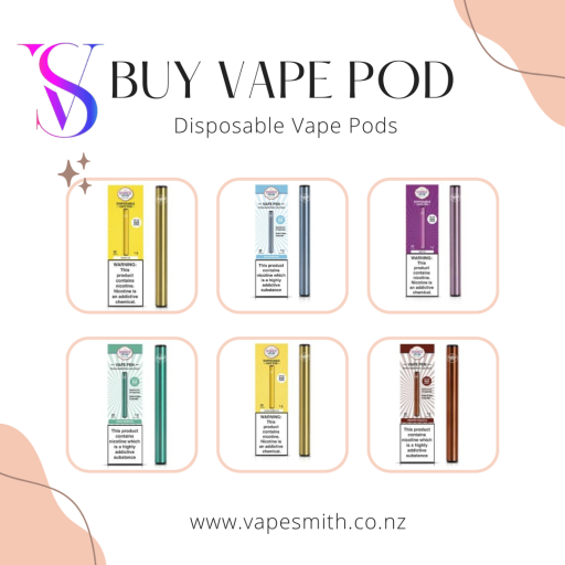 Buy the best disposable vape pods in NZ. Our range of disposable vapes is favorable for transitioning smokers as well as vapers on the go.

Shop at: https://vapesmith.co.nz/product-category/pod-systems/disposable-pods/