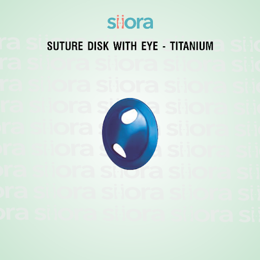 Suture Disk with Eye finds application for the arthroscopic anterior cruciate ligament reconstruction. The shape of this disk is conical, and this helps it fix snugly on the tibial tunnel mouth. Siora Surgicals Pvt. Ltd. is an experienced orthopedic device manufacturer in India that provides a huge range of orthopedic devices including knee arthroscopy implants.  
https://www.siiora.com/product/suture-disk-with-eye