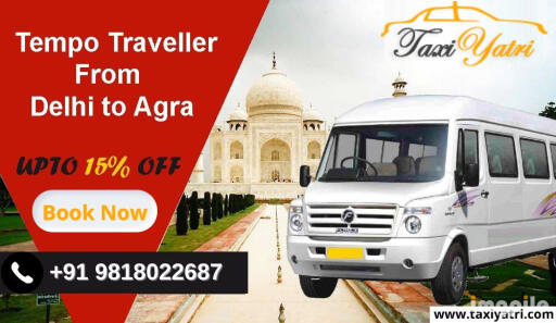 Book 12 Seater Tempo Traveller on rent in Delhi as per your budget and requirement beacuse tempo traveller is most secure way of travelling Delhi Ncr India. We are provide verity of tempo traveller from 12 Seater 26 seater and fare Start from Rs. 20 Per k.m. This fare is affordable with luxury tempo traveller. You Can Book anytime with us. Because we are available  24x7 Hrs. For our Customers Help +91 9818022687 for Booking Related Enquires or Any Type of Support needed During His Journey. https://www.taxiyatri.com/tempo-traveller-on-rent-in-delhi