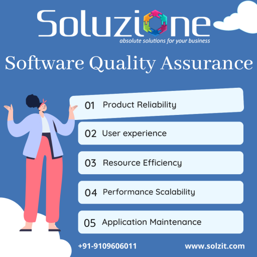 Get the best quality software tailored to meet your unique needs with Soluzione’s quality assurance services and end-to-end maintenance support to deliver and serve a better product to our customers for more you can visit-https://www.solzit.com/custom-apps-development/