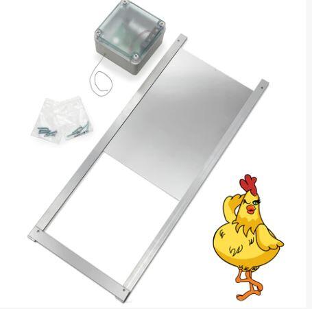 Now pet owners have the freedom of waking up on their own time to their chickens frolicking peacefully outside! Thanks to the fully Automatic Chicken Coop Door Kits that ensure automated safety of the chickens with a heavy duty door that automatically opens and closes to keep predators away. Visit us at: https://happy-henhouse.com/products/automatic-chicken-coop-door-opener-kit-light-sensor-battery-operated