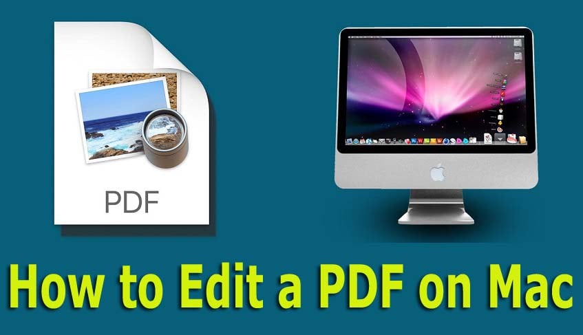 how to edit a PDF on Mac