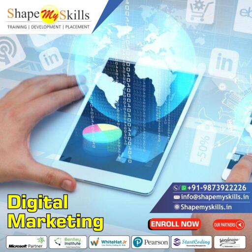 Digital marketing is in boom nowadays, business owners are trying to make an online presence to attract more potential customers using the internet and online digital technologies to sell out their product and services. To learn more about Digital Marketing Online Training, visit now ShapeMySkills Pvt. Ltd. For more details, you can contact us at+91-9873922226 or visit our website https://shapemyskills.in/courses/digital-marketing/.
