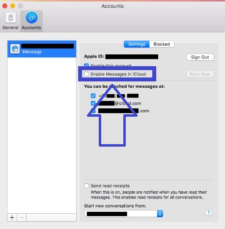 How to activate iMessage on Mac