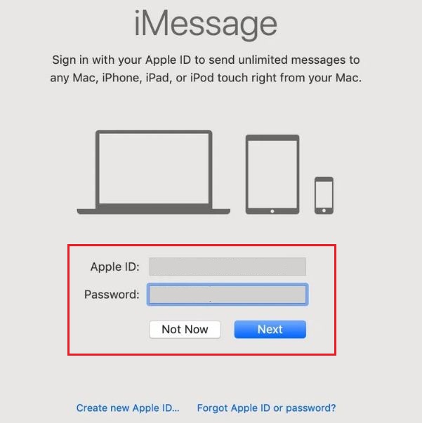 how to set up iMessage on Mac 
