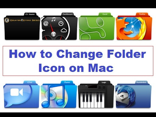 how to change folder icon on Mac 