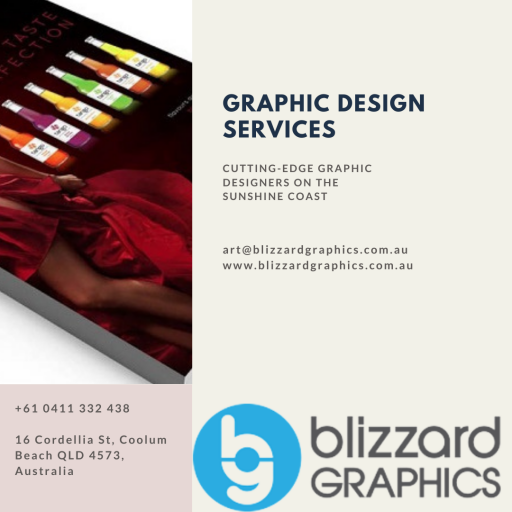 Are you finding a graphic designer on the sunshine coast? Blizzard graphic provide graphic designing services. We give you new promoting and advertising ideas that help to take your business to new heights. Visit our website and see the samples of our graphic designs.
https://blizzardgraphics.com.au/
