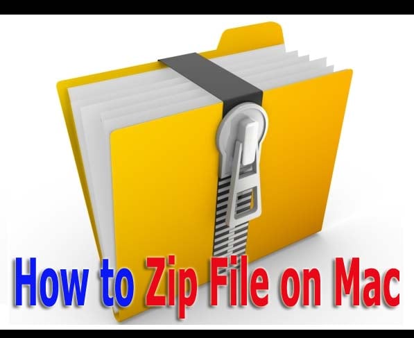 how to zip file on Mac