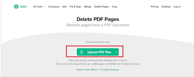 how to delete pages from PDF Mac