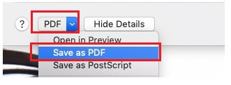 how to encrypt PDF on Mac