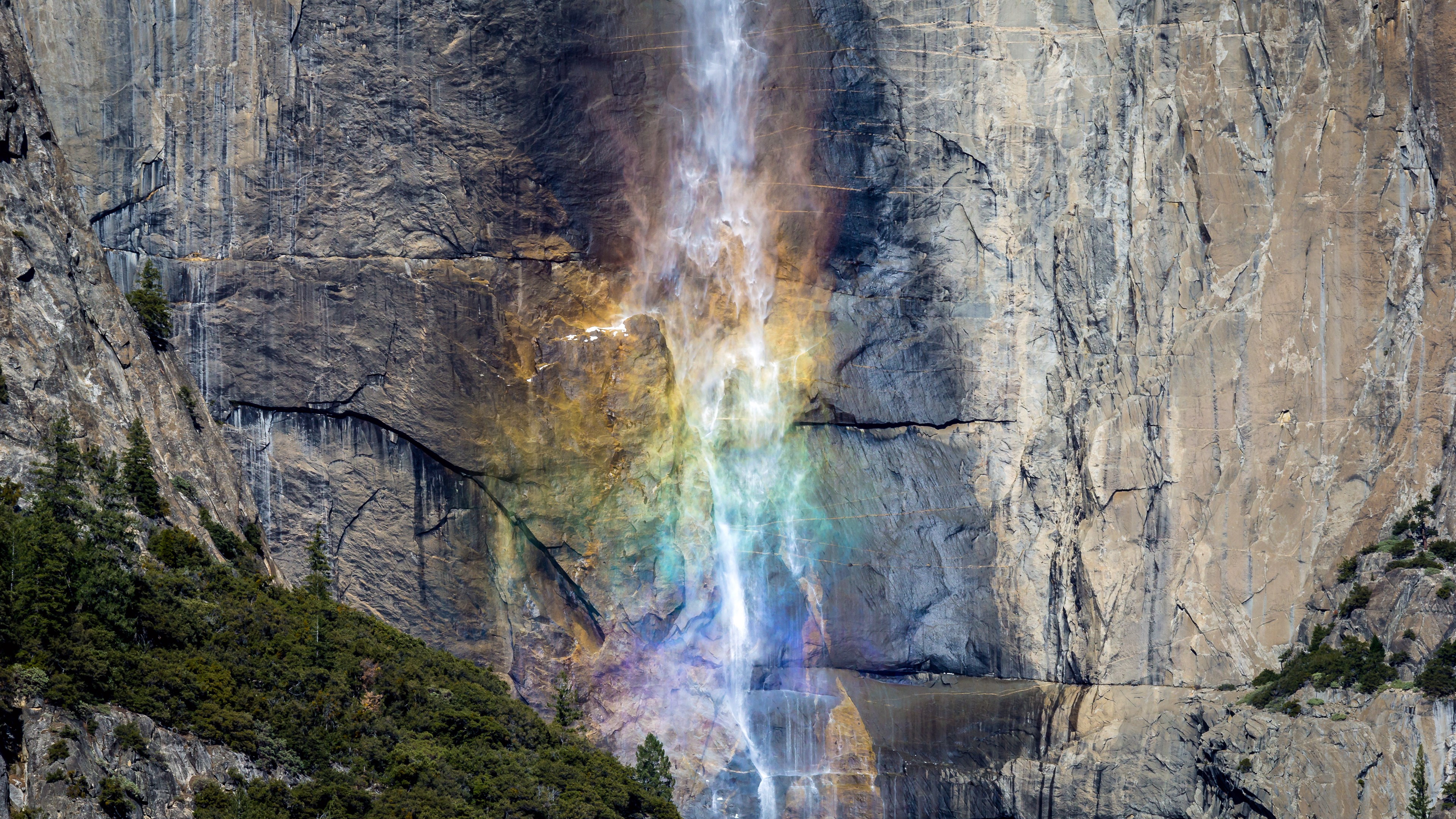 водопад гора скала скачать