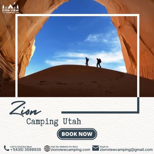 Do you think about a holiday trip with family and friends? Zion National park in Utah is the best option for your holidays. Zion View camping provides your best spots for glamping near Zion national park in Utah with tents. Enjoys your camping holidays with the best quality tents at affordable price. Visit Our website for more information.
https://www.zionviewcamping.com/