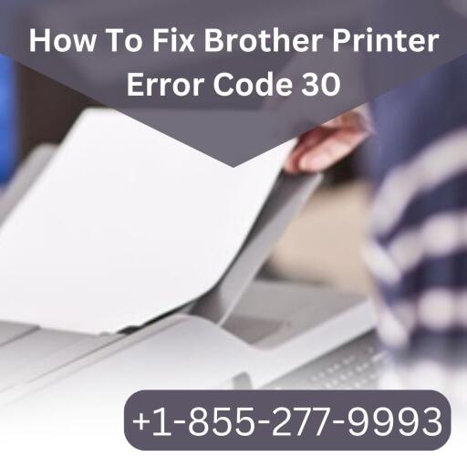 Are you facing Brother Printer Error Code 30 issue? We are here to help you. We provide you with top solutions to solve error code 30 in a short time. Call +1-855-277-9993 and our professional technicians are available 24/7 for instant support.  We offer a quick and effective solution. Take advantage of our expert Brother printer experts who can resolve your problem for you.

Visit at: https://printererrorcode.com/blog/fix-brother-printer-error-code-30/