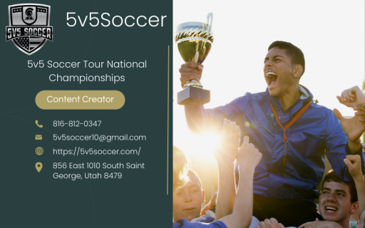 If you are still fond of soccer, then we tell you about the best youth soccer tournament. We organise a 5v5 Soccer Best Tournament in which you can also participate. Call and visit the website for more details. For More Information Visit :- https://5v5soccer.com/