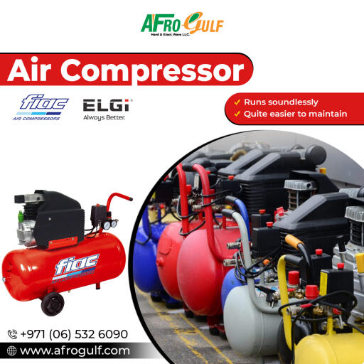 Afrogulf is an Air Compressor Supplier in Dubai. We provide the best air compressors for various industries. We have a good network of suppliers who can provide you with air compressors at very competitive prices. We also have an excellent team of professionals who can offer you the best advice on choosing the right kind of air compressor for your needs.

To Know More Visit:
https://afrogulf.com/air-compressor/