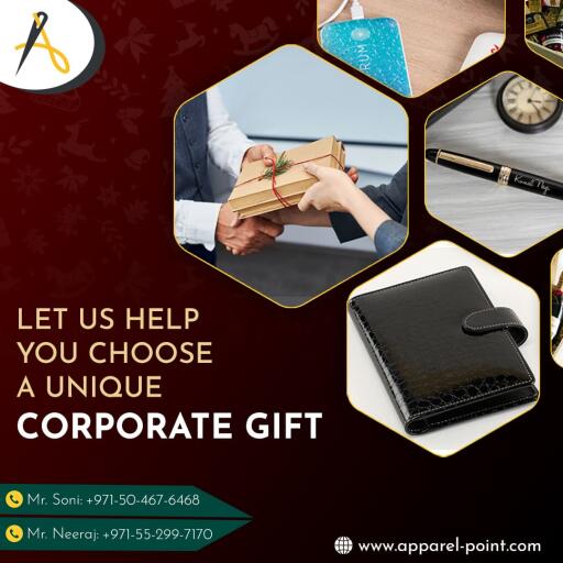 Here at Apparel Point, we understand that when you need a gift for an important client or someone in your family, you shouldn’t settle for anything less than the best. That’s why we’ve evolved ordinary corporate gifts into inspired, unique business gifts. You will get the best corporate gifts in the UAE with us! Check our website now!

For More Information Visit:
https://www.apparel-point.com/corporate-gifts/