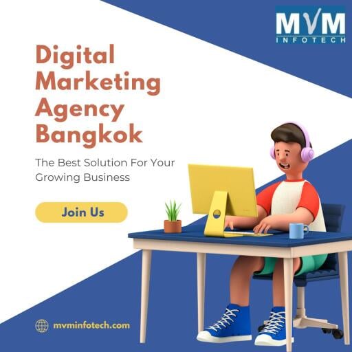 We are the best digital marketing agency in Bangkok that provides a wide range of digital marketing services such as SEO, Email Marketing, Social Media Marketing, Website Design & Development and Social Media Marketing.
Visit: https://www.mvminfotech.com/digital-marketing/