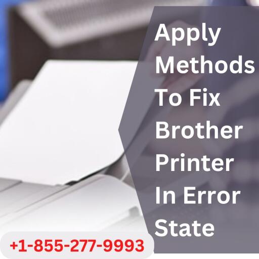 If you are having a trouble and resolve the Brother printer in error state then you are in right place. We are here to help you. Dial our toll-free number at +1-855-277-9993 and get instant help fixing this brother printer issue. Our professional technicians are available 24/7 for instant support with no waiting time in line. We will help you with the best solutions. Do not worry! Our printer specialists are available and ready to provide immediate assistance with step-by-step troubleshooting guidance.

Visit at:https://printererrorcode.com/blog/solution-to-fix-the-brother-printer-in-error-state/