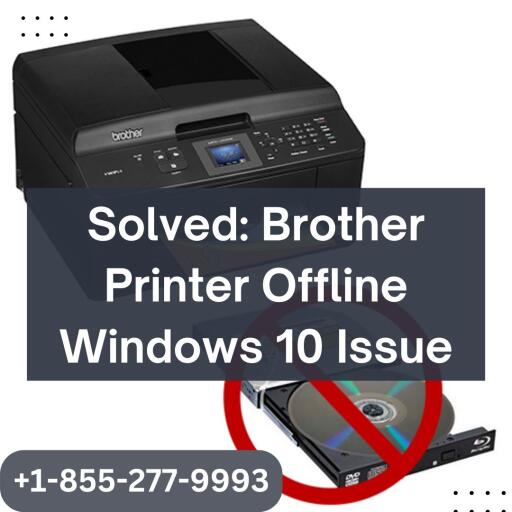 Are facing the Brother Printer offline Windows 10 error? then we will help you with the best solutions. Call at +1-855-277-9993 and our professional technicians are available 24/7 for instant support with no waiting time on the line. The general issues that have resulted in this error are technical problems with the USB connection, other software-related issues, and so on. You need to fix the Brother printer offline in Windows 10.

Visit at: https://printererrorcode.com/blog/fix-brother-printer-offline-on-windows-10/