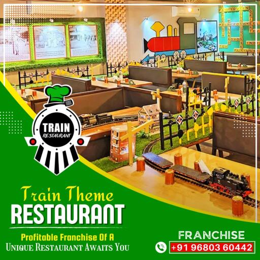 Start your own train restaurant in your city, where food is served by a toy train. Call us at ☎ : +91-9680360442 for any queries or visit our website ↪ https://www.trainrestaurant.co.in/franchise/