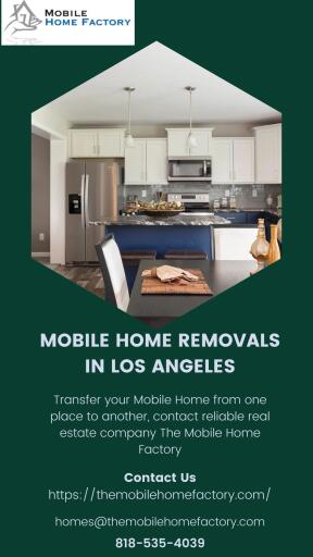 Are you looking for a mobile home transport company that is reliable? The Mobile Home Factory offers quality transport, also it's stress-free. When you're transporting a mobile home then it requires working with a professional team of mobile home transporters, who can take care of every aspect of your move. Get in touch with the experts for mobile home removals in Los Angeles. Visit the website for more details.