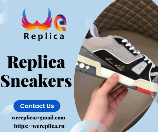 Online at WEREPLICA, purchase the best replica sneakers. We provide a variety of shoes at the greatest prices, including the newest designs of Replica Sneakers. To shop right away, go to wereplica.ru.