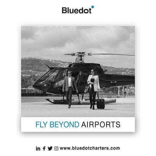 For short flights, helicopters work very well. With the help of our helicopter rental service, you may quickly go to several areas while saving valuable time. The Bluedot Helicopter rental service can also be used for air ambulances, rescue missions, weddings, and quick sightseeing flights over rural or urban areas. 
https://www.bluedotcharters.com/air-charters/helicopter-for-rent-dubai-uae/