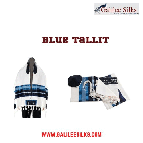 Available in distinct geometric patterns and floral motifs, the exclusive collection of blue tallit from Galilee Silks, the famous Israeli Tallit designer, has all that you need!  For more details, visit: https://www.galileesilks.com/collections/bar-mitzvah-tallit