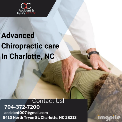The worst possible scenario is a vehicle collision. Even though a car accident only wrecks your day, it can feel like it has destroyed your life. But let's say you require cutting-edge advanced chiropractic treatment in Charlotte NC. If so, Accident And Injury Centre in NC is the perfect option for you. Visit:  https://www.accidentandinjurycharlotte.com/car-accident-chiropractic-injury-treatment