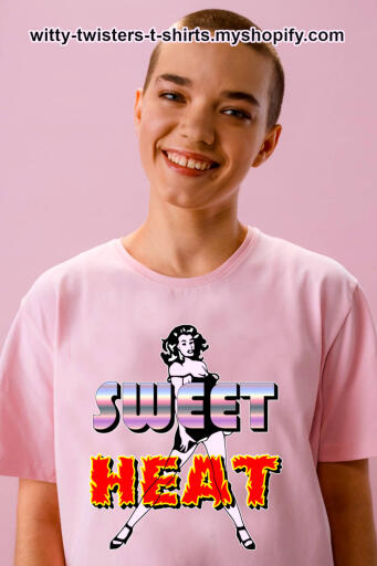 Sweet heat is a flavor of sauce for food, but this sexy t-shirt says it's a sweet and hot girl instead. This sweet and sexy women's t-shirt is for women or men that can appreciate a hot woman that is also sweet and not a bitch. Any sex can wear this sexy t-shirt about women being sweet heat, but only the women can be sweet and hot.

Buy this sexy t-shirt about sweet and hot women here:

https://witty-twisters-t-shirts.myshopify.com/products/sweet-heat